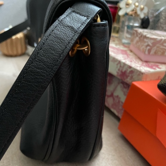 ✨Marc by Marc Jacobs Black Pebbled Leather Shoulder Bag/Crossbody Bag✨EUC - Picture 9 of 13